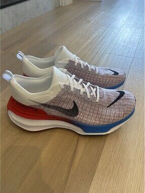 NIKE ZOOMX INVINCIBLE RUN FK 3 White/ Black-University Red Men’s Size 13